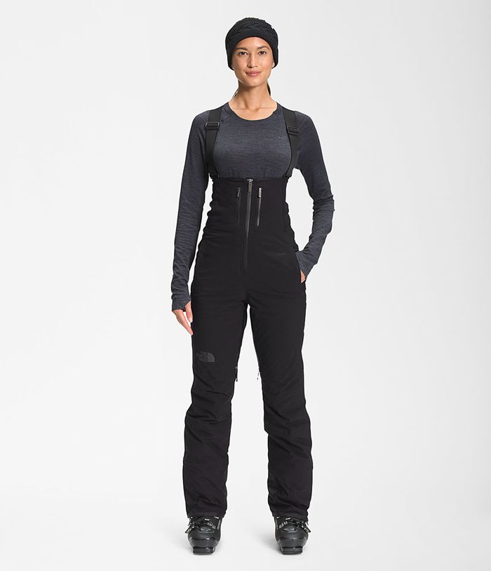 Pantalon Nieve The North Face Mujer Negras Amry Bib 65708TXSJ